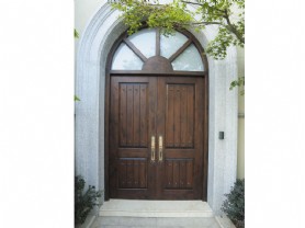 实木别墅入户门