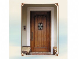 实木别墅入户门
