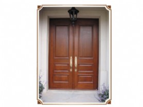 实木别墅入户门